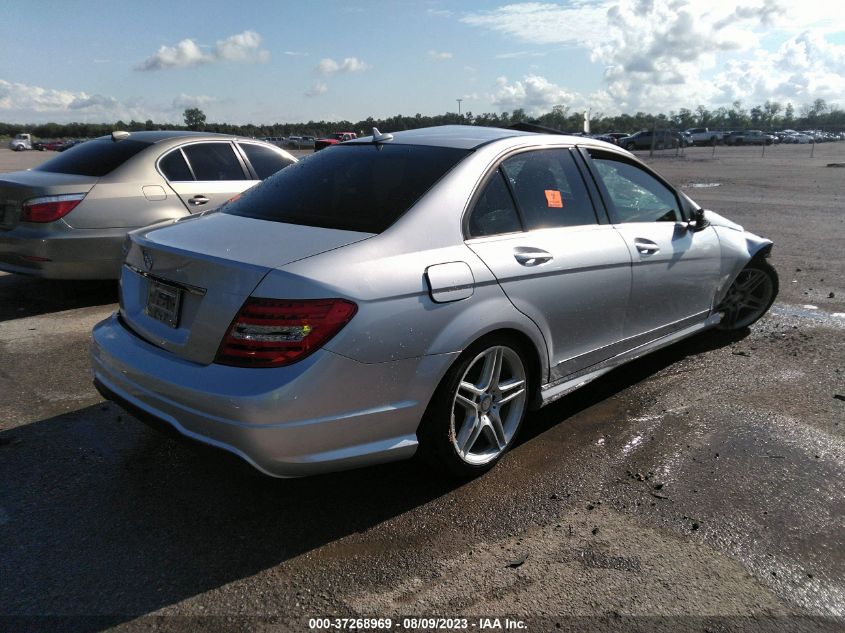 2013 MERCEDES-BENZ C-CLASS C 250 - WDDGF4HB8DR270532