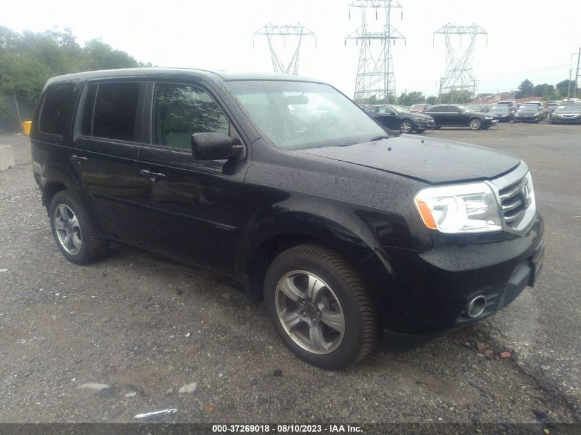 2015 HONDA PILOT SE - 5FNYF4H36FB075187