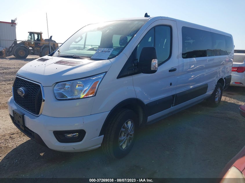 VIN 1FBAX2YG8MKA33243 2021 FORD TRANSIT PASSENGER WAGON XL/XLT