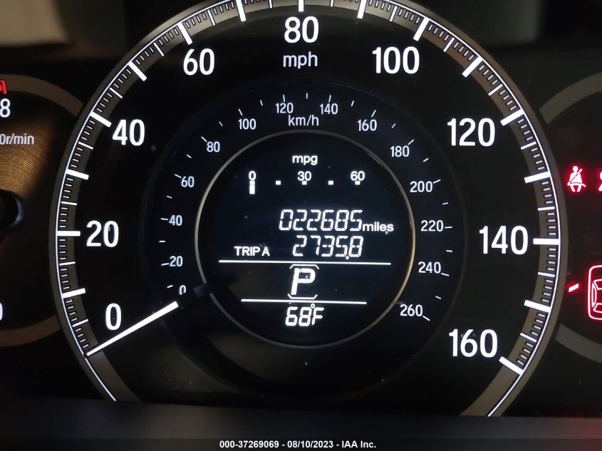 2017 HONDA ACCORD SEDAN EX - 1HGCR2F74HA122564