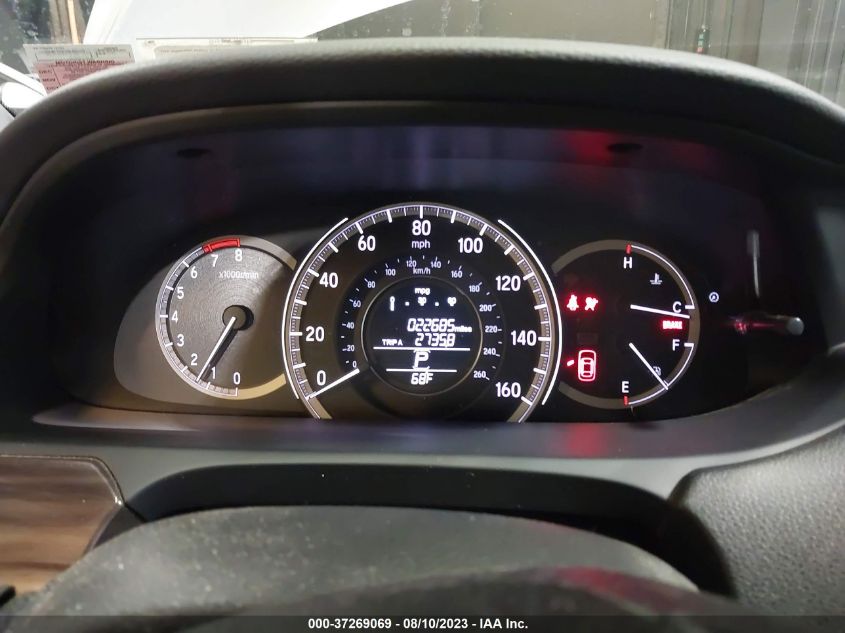 2017 HONDA ACCORD SEDAN EX - 1HGCR2F74HA122564