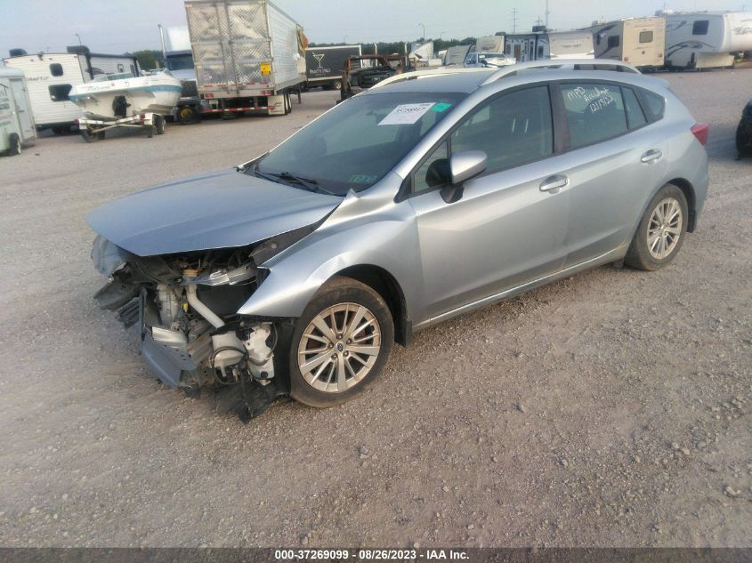 2018 SUBARU IMPREZA PREMIUM - 4S3GTAD6XJ3707424