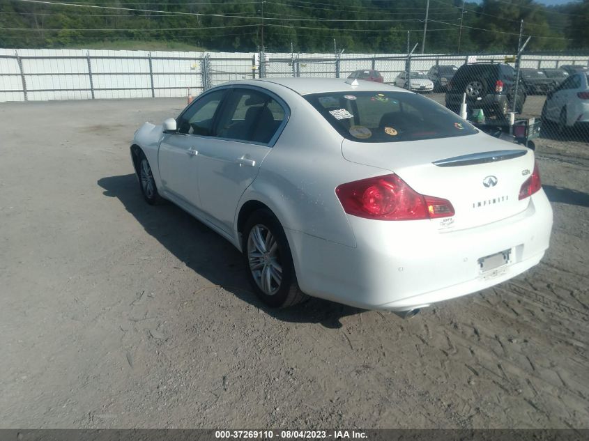 2013 INFINITI G37 SEDAN X JN1CV6AR9DM358679