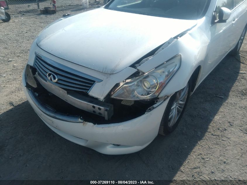 2013 INFINITI G37 SEDAN X JN1CV6AR9DM358679