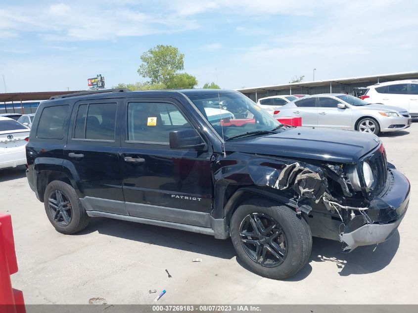 2013 JEEP PATRIOT SPORT - 1C4NJPBB6DD222969