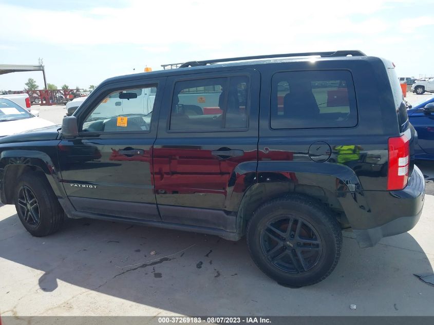 2013 JEEP PATRIOT SPORT - 1C4NJPBB6DD222969