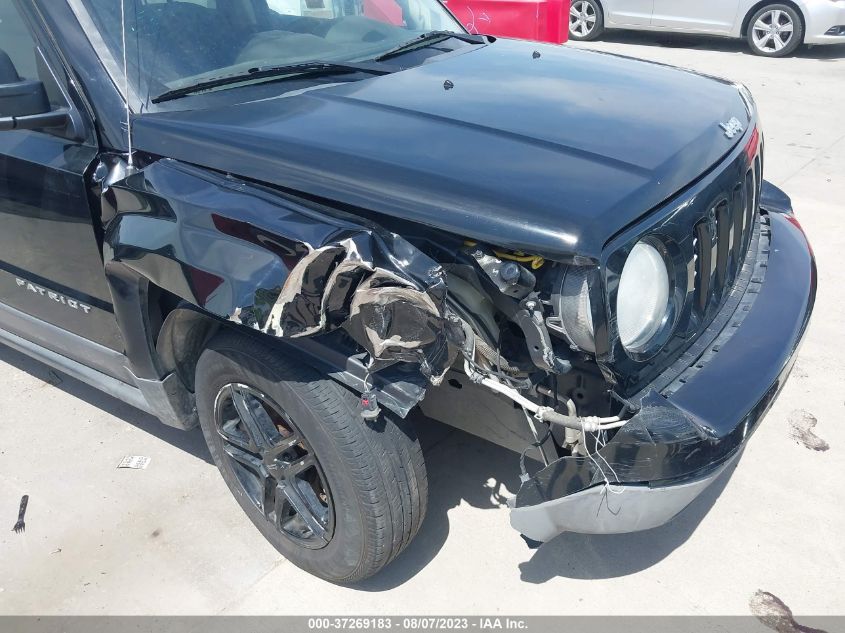 2013 JEEP PATRIOT SPORT - 1C4NJPBB6DD222969