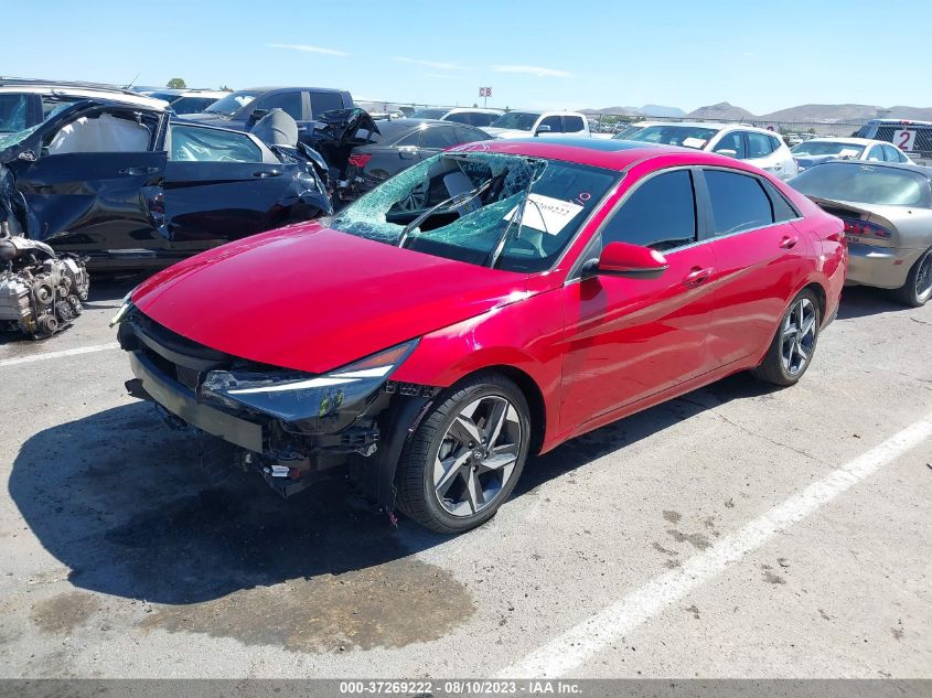 2022 HYUNDAI ELANTRA LIMITED - 5NPLP4AG7NH062694