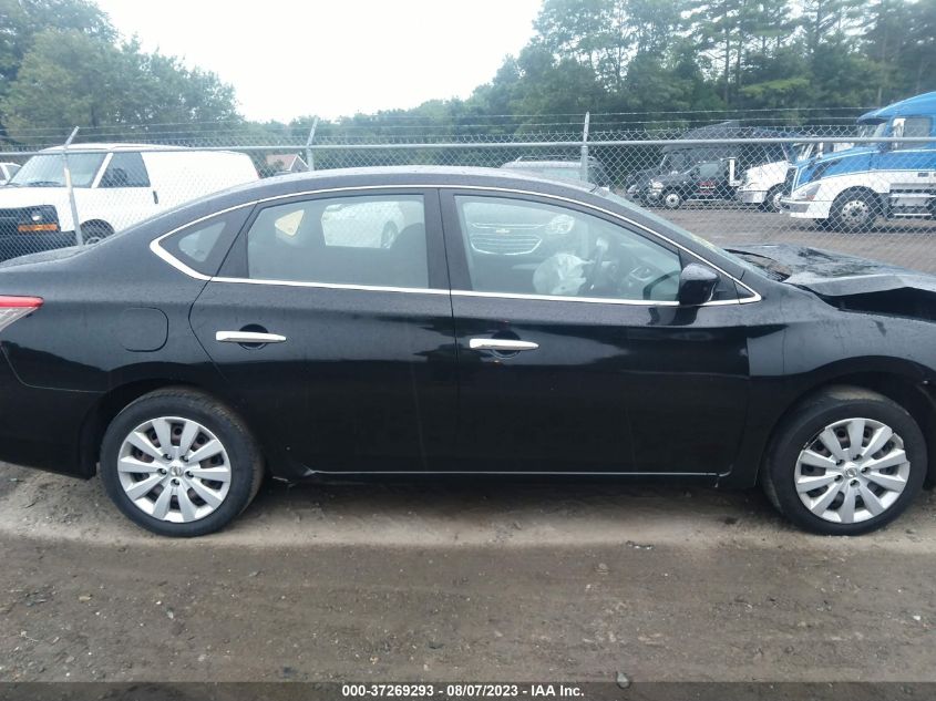 2015 NISSAN SENTRA SR/SL/S/SV/FE+ S - 3N1AB7AP6FY258768