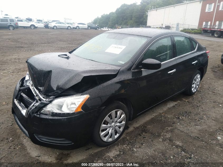 2015 NISSAN SENTRA SR/SL/S/SV/FE+ S - 3N1AB7AP6FY258768