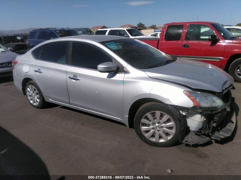 2013 NISSAN SENTRA SV - 1N4AB7AP6DN900631