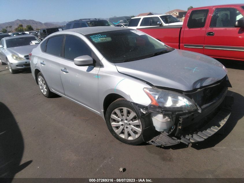 2013 NISSAN SENTRA SV - 1N4AB7AP6DN900631