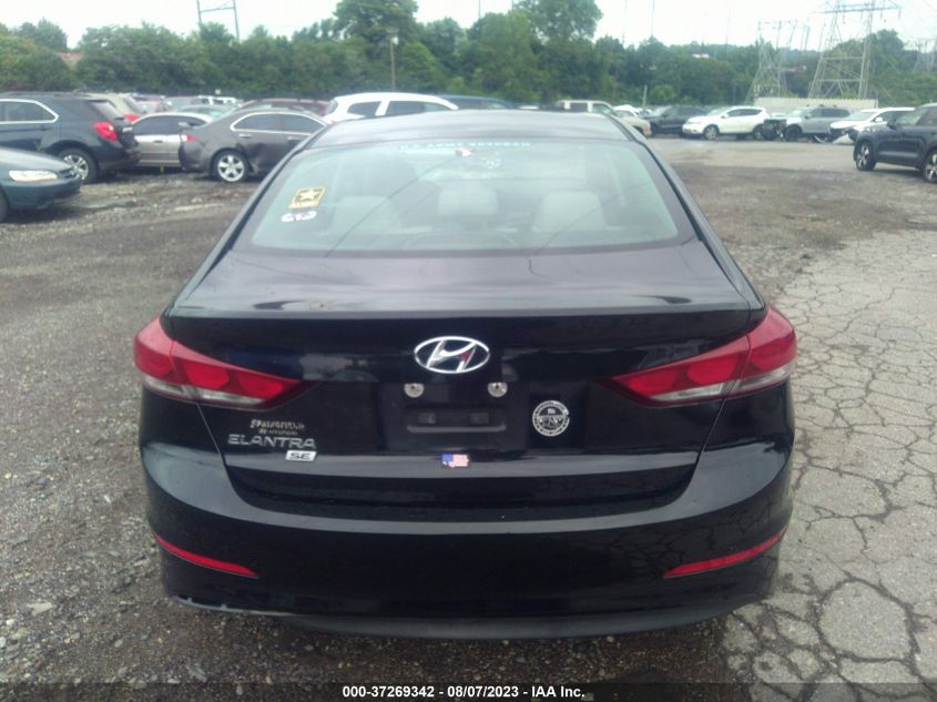 2018 HYUNDAI ELANTRA SE - 5NPD74LF7JH324121