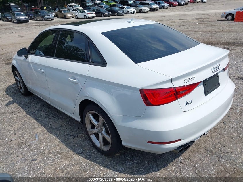 2015 AUDI A3 VIN: WAUACGFF0F1144065