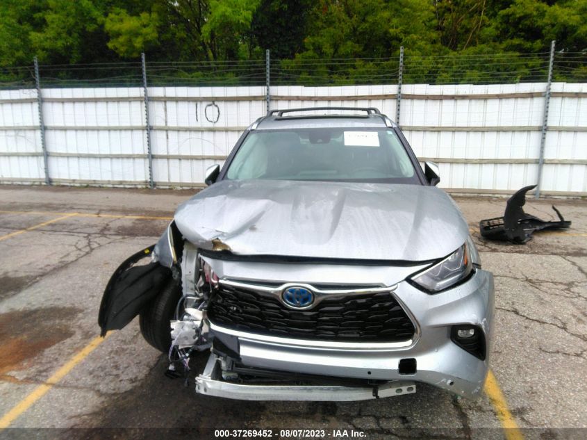 2022 TOYOTA HIGHLANDER HYBRID LIMITED - 5TDXBRCHXNS541446