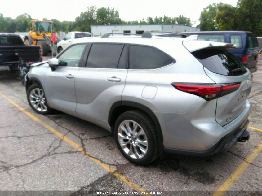 2022 TOYOTA HIGHLANDER HYBRID LIMITED - 5TDXBRCHXNS541446