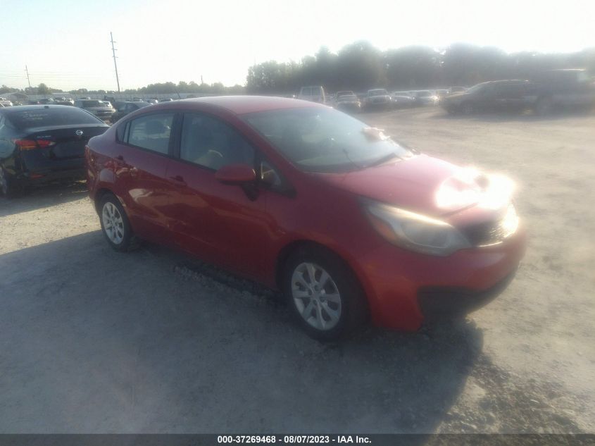 2013 KIA RIO LX - KNADM4A34D6268927