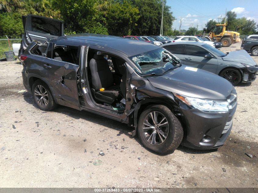 2017 TOYOTA HIGHLANDER LE - 5TDZARFH9HS030001