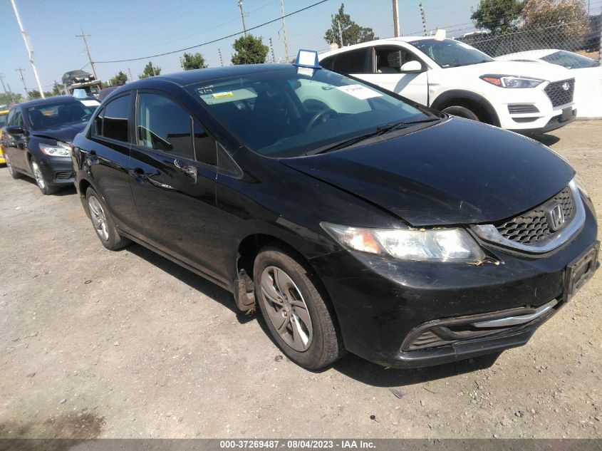 2013 HONDA CIVIC SDN LX - 19XFB2F56DE234725