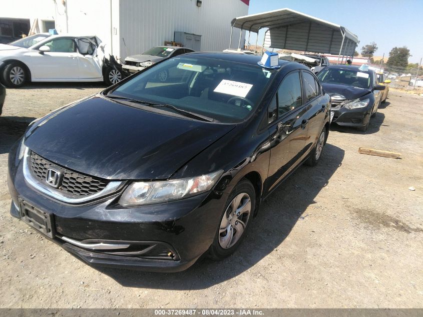 2013 HONDA CIVIC SDN LX - 19XFB2F56DE234725