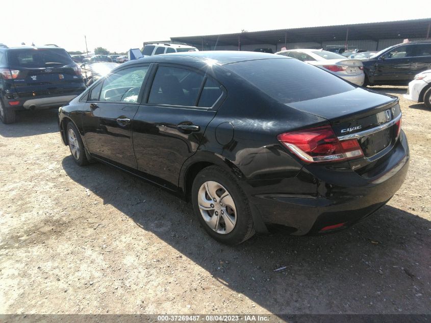 2013 HONDA CIVIC SDN LX - 19XFB2F56DE234725