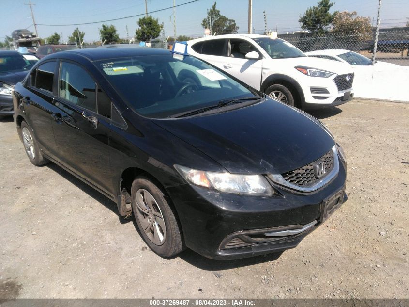 2013 HONDA CIVIC SDN LX - 19XFB2F56DE234725