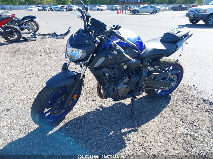 VIN JYARM27EXLA007590 2020 YAMAHA MT07