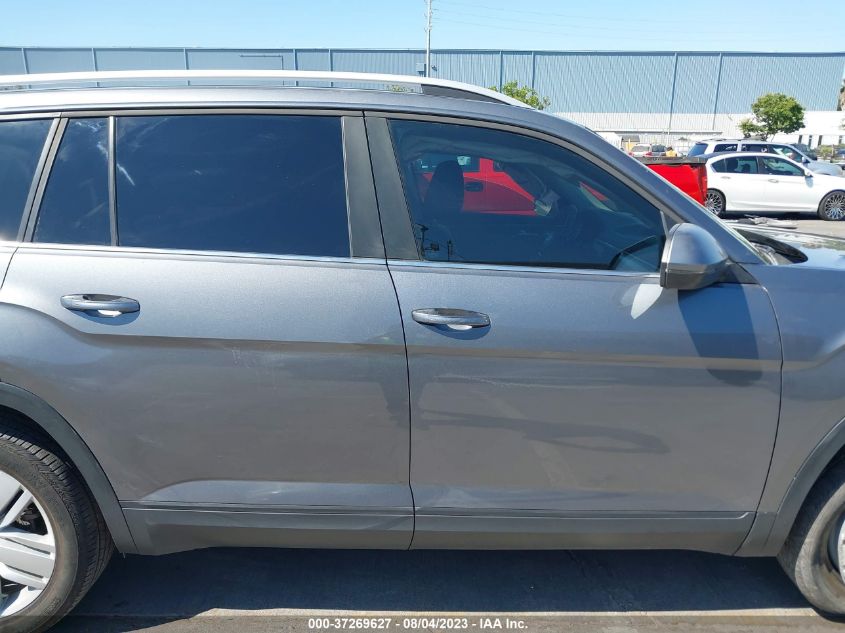 2019 VOLKSWAGEN ATLAS 3.6L V6 SE W/TECHNOLOGY - 1V2UR2CAXKC603707