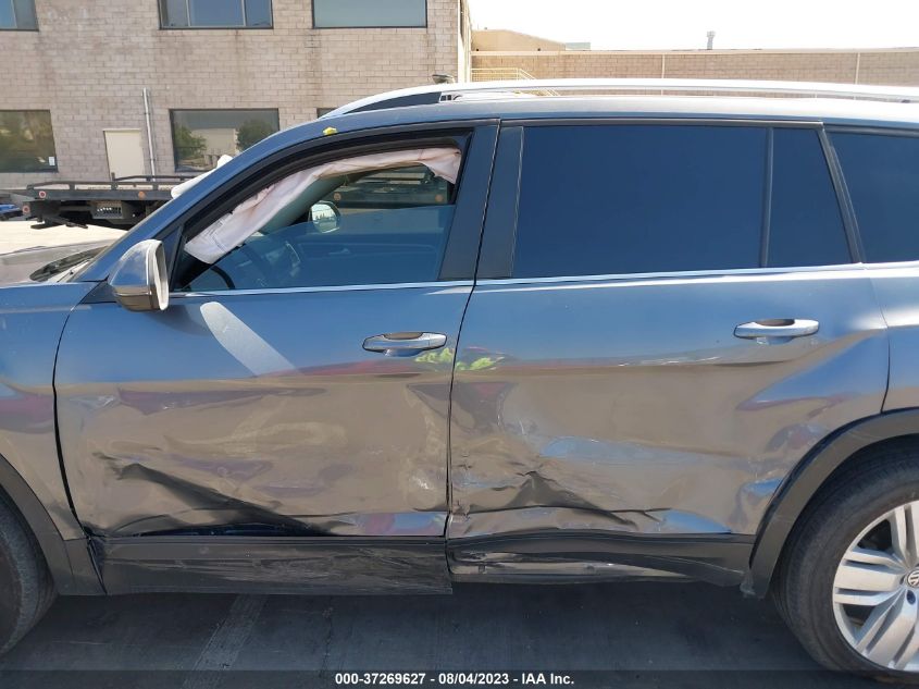 2019 VOLKSWAGEN ATLAS 3.6L V6 SE W/TECHNOLOGY - 1V2UR2CAXKC603707