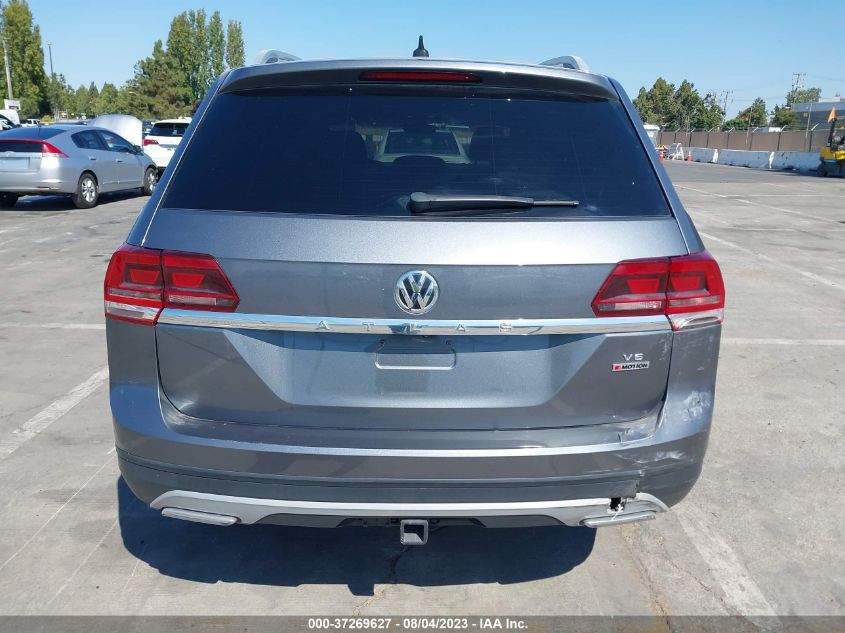 2019 VOLKSWAGEN ATLAS 3.6L V6 SE W/TECHNOLOGY - 1V2UR2CAXKC603707