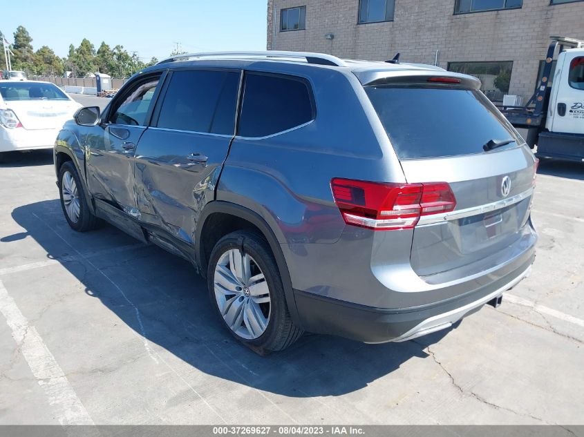 2019 VOLKSWAGEN ATLAS 3.6L V6 SE W/TECHNOLOGY - 1V2UR2CAXKC603707
