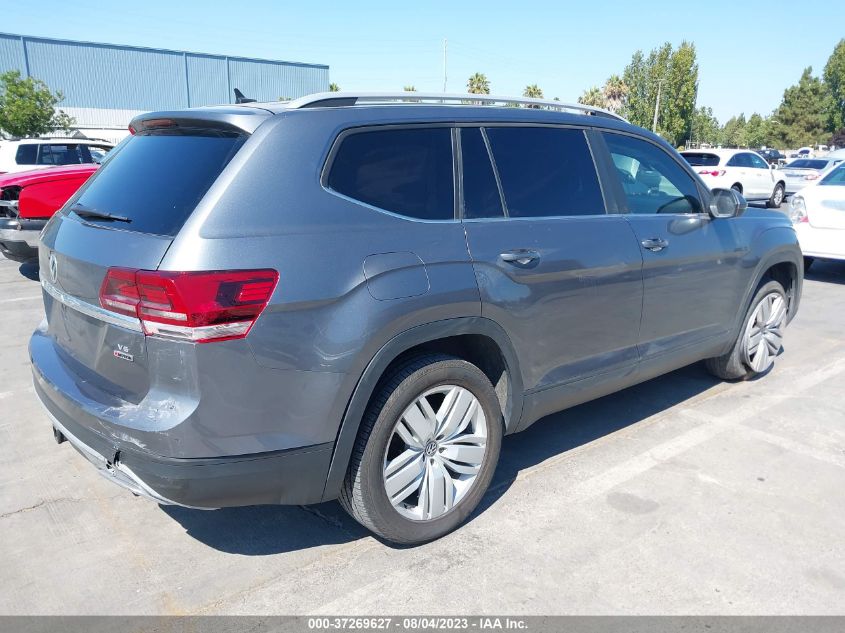 2019 VOLKSWAGEN ATLAS 3.6L V6 SE W/TECHNOLOGY - 1V2UR2CAXKC603707