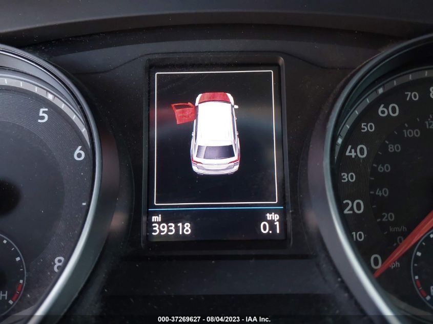 2019 VOLKSWAGEN ATLAS 3.6L V6 SE W/TECHNOLOGY - 1V2UR2CAXKC603707