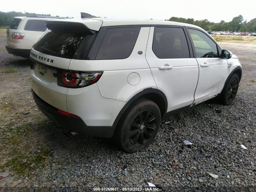 2017 LAND ROVER DISCOVERY SPORT SE - SALCP2BG4HH718509