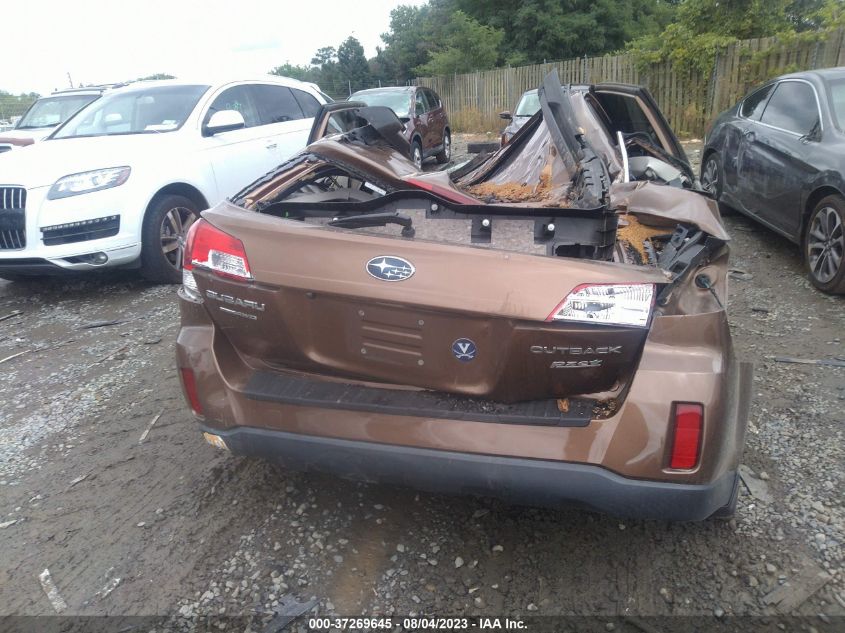 2013 SUBARU OUTBACK 2.5I LIMITED - 4S4BRBPC7D3315887