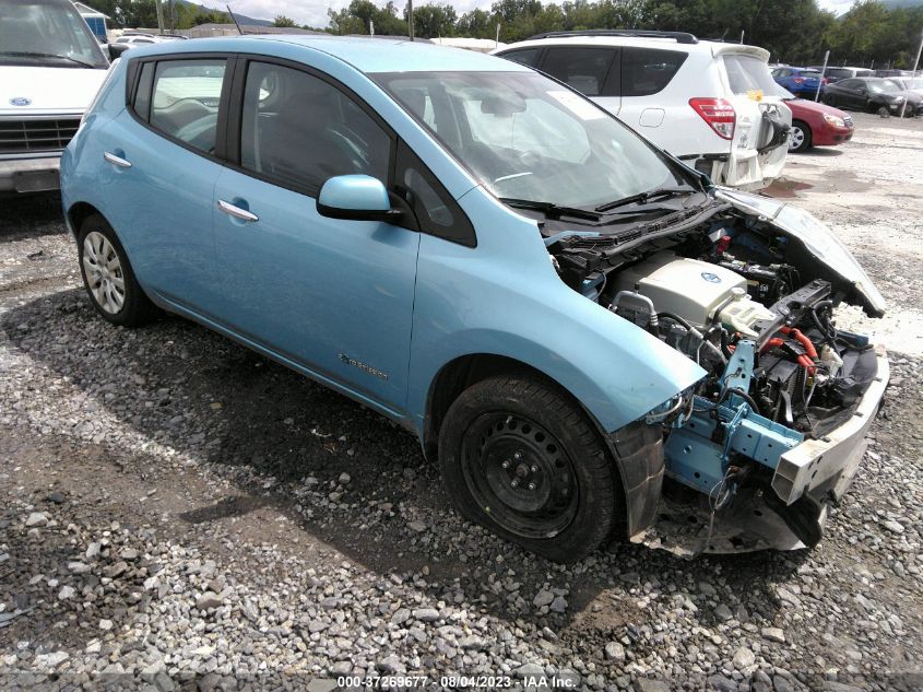 2015 NISSAN LEAF S - 1N4AZ0CP4FC323614