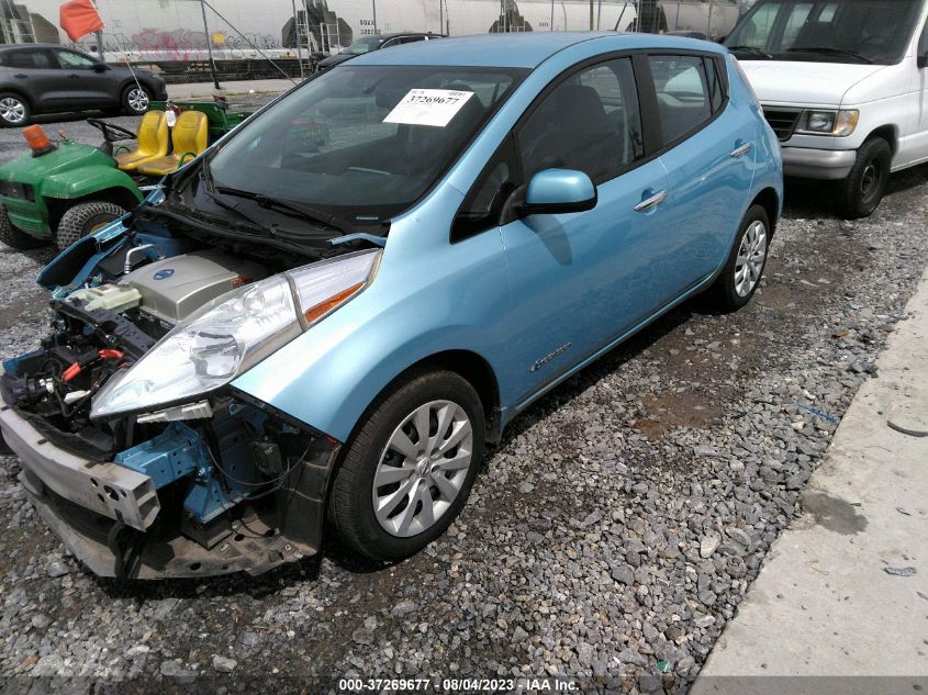 2015 NISSAN LEAF S - 1N4AZ0CP4FC323614