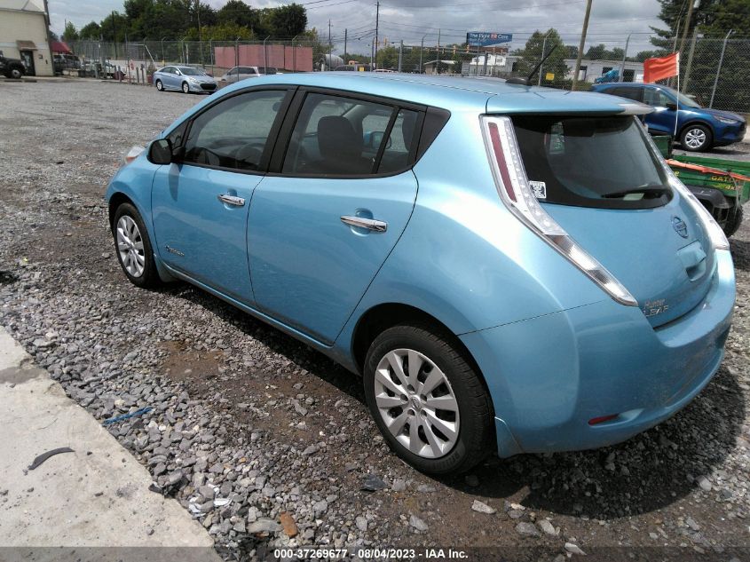 2015 NISSAN LEAF S - 1N4AZ0CP4FC323614
