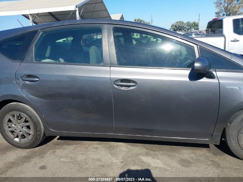 2017 TOYOTA PRIUS V FIVE - JTDZN3EU1HJ057349