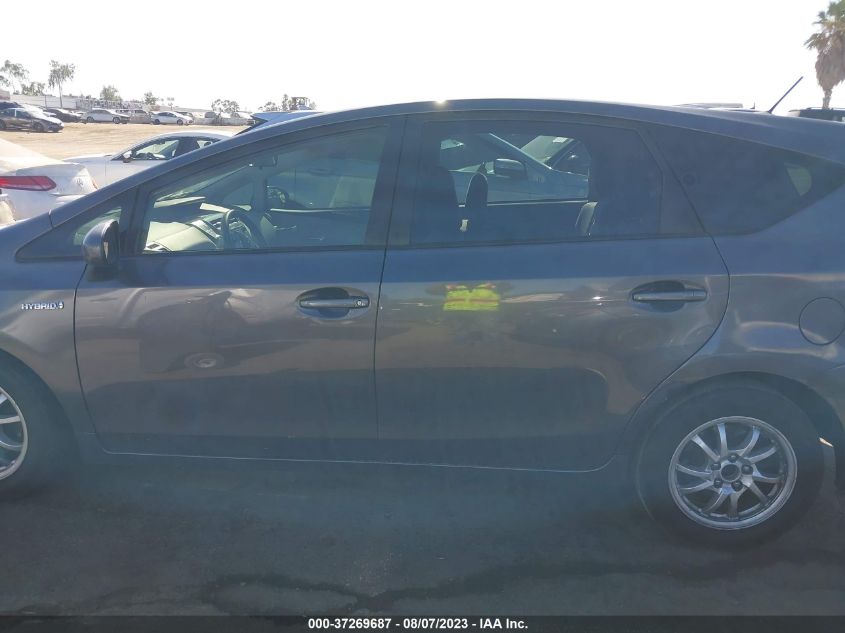 2017 TOYOTA PRIUS V FIVE - JTDZN3EU1HJ057349