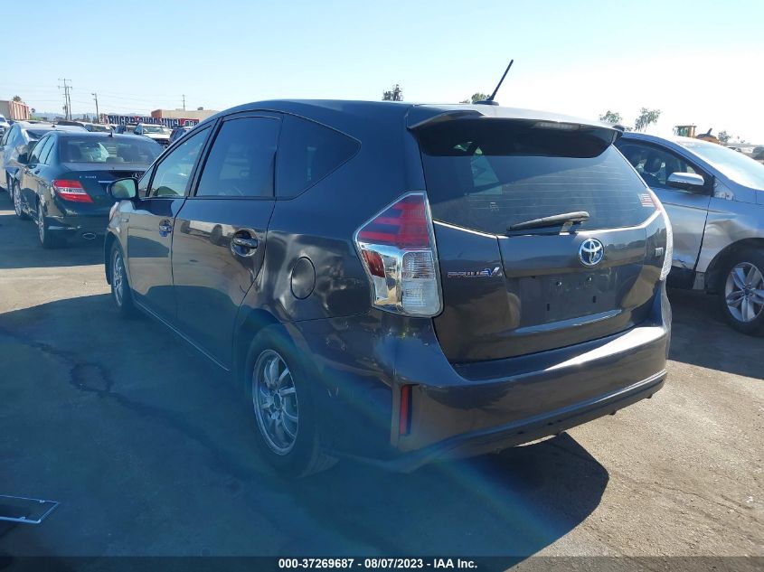 2017 TOYOTA PRIUS V FIVE - JTDZN3EU1HJ057349