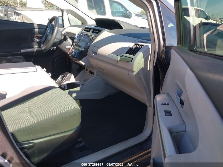 2017 TOYOTA PRIUS V FIVE - JTDZN3EU1HJ057349
