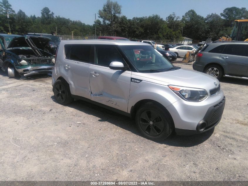 2016 KIA SOUL BASE - KNDJN2A20G7840072