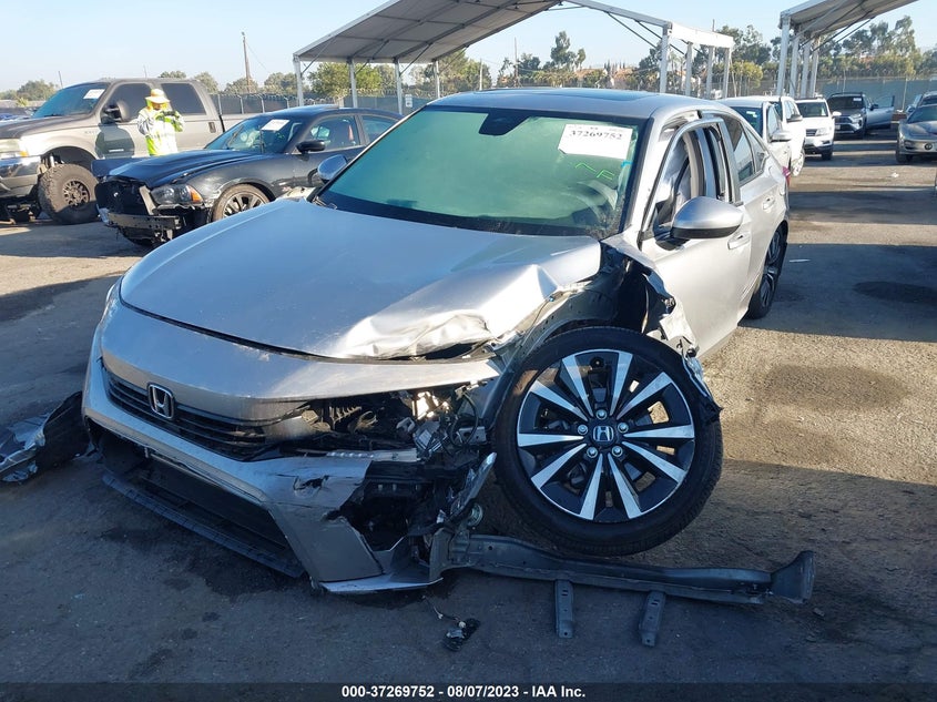 VIN 2HGFE1F75PH309119 2023 HONDA CIVIC SEDAN EX