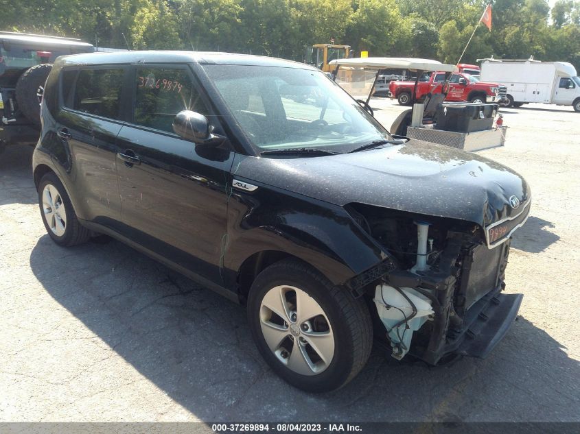 2016 KIA SOUL BASE - KNDJN2A24G7257245