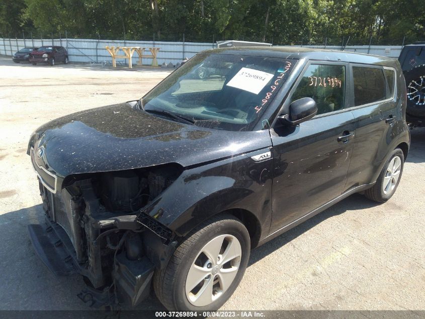 2016 KIA SOUL BASE - KNDJN2A24G7257245