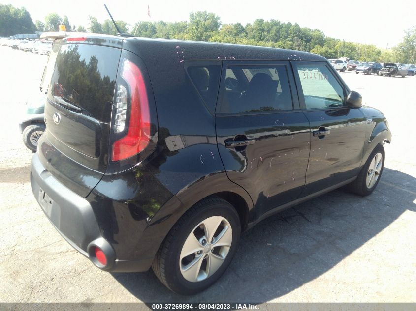 2016 KIA SOUL BASE - KNDJN2A24G7257245