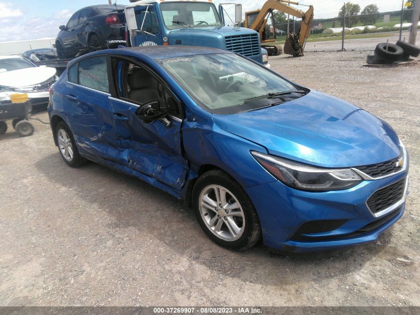 2017 CHEVROLET CRUZE LT - 3G1BE6SM6HS583443