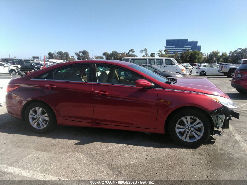 2013 HYUNDAI SONATA GLS PZEV - 5NPEB4AC0DH543616