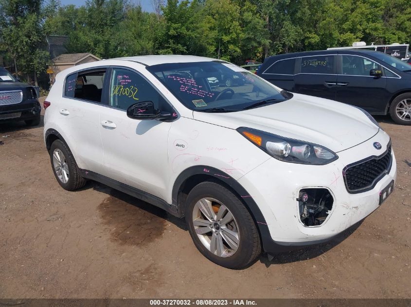 2018 KIA SPORTAGE LX - KNDPMCAC2J7313590